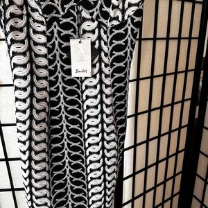 Bardot Exclusive Black and White Lace Dress